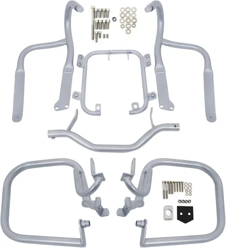 Vista 12 de Worldmotop - Protector de motor de repuesto para BMW R1200RT R 1200RT 2004-2013 (delantero y trasero, negro)
