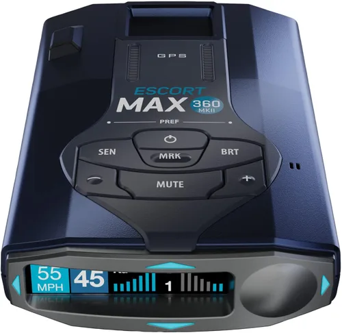 Vista 16 de Detector de radar láser Escort MAX 360 - GPS, alertas direccionales, antena dual delantera y trasera, conectividad Bluetooth, alertas de voz
