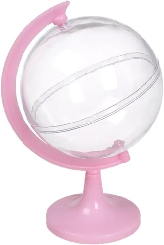 Vista 6 de 12 mini contenedores de caramelos de globo, cajas de plástico transparente para dulces, organizador de almacenamiento de dulces, estuche de dulces