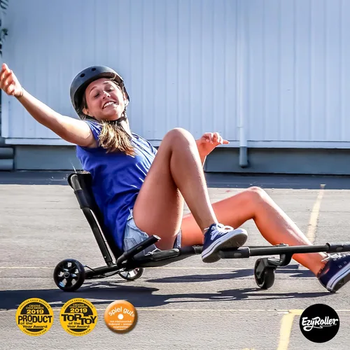 Vista 6 de EzyRoller Nuevo Pro-X Juguete Montable para Niños y Adultos - Negro