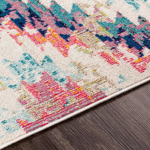 Vista 6 de Artistic Weavers Tara – Alfombra bohemia multicolor para área global