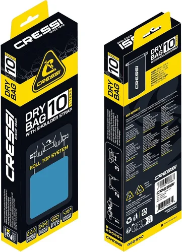 Vista 7 de Cressi Bolsa seca impermeable para actividades deportivas acuáticas Negro