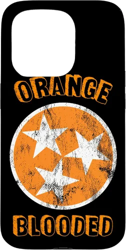 Vista 14 de Tennessee Fan Orange Blooded Vol Sports Fan State Flag TN Case for iPhone 17