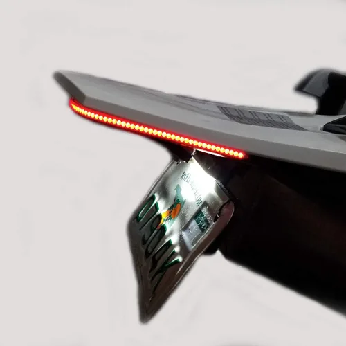 Vista 3 de Luz trasera integrada con eliminador de guardabarros transparente para KTM 690 Enduro SMC R (2012-2018)