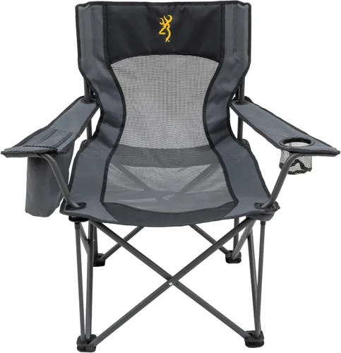 Vista 9 de Browning Camping Kodiak - Silla de camping, talla única, color carbón/gris