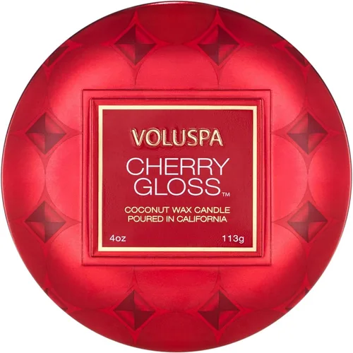 Vista 13 de Voluspa Sparkling Cuvee, mini vela de lata, 4 onzas, tiempo de combustión de 25 horas, cera de coco para combustión limpia, hecha a mano