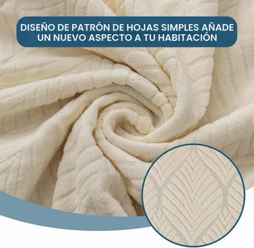 Vista 5 de Fundas de asiento para silla de comedor, extraíbles y lavables, juego de 2, fundas de cojín de asiento de silla de jacquard, protectores Beige