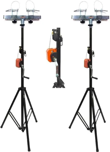 Vista 5 de 15 'de ancho de manivela triangular trussing móvil DJ iluminación braguero sistema triángulo 10 "diámetro trussing en lugar de 6" como otras marcas