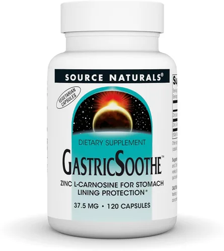 Vista 6 de Source Naturals GastricSoothe Zinc L-Carnosine* - 30 cápsulas vegetarianas