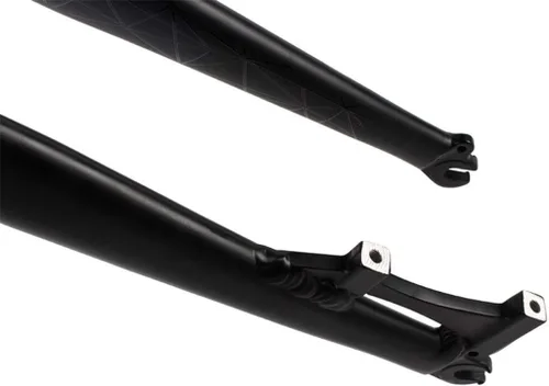 Vista 5 de Horquillas rígidas para bicicleta de montaña 26" 27.5" 29" suspensión de aleación de aluminio negra horquillas delanteras - alrededor de 28.92 oz