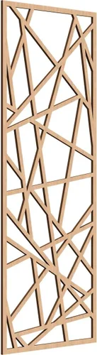 Vista 34 de Conway Paneles de pared decorativos de madera con calado, 9 3/8 pulgadas de ancho x 24 3/8 pulgadas de alto x 1/4 de alto, aliso