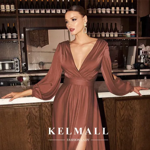 Vista 7 de Aretes geométricos con rectángulo colgante de oro, aretes modernos llamativos para mujer, colección KELMAL