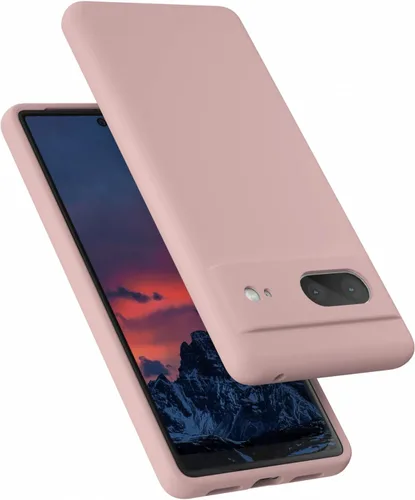Vista 8 de Diseñada para Pixel 7, funda de gel de silicona líquida a prueba de golpes, cojín de forro de tela de microfibra suave compatible con Pixel7 de 6.3