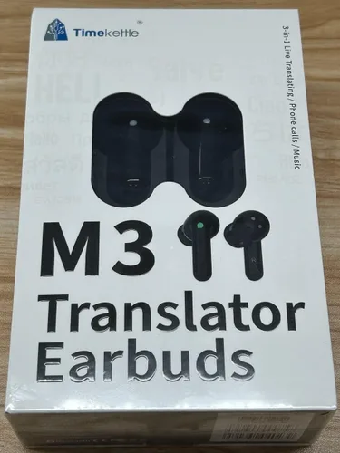 Vista 6 de Timekettle Auriculares Traductor M3 3 en 1 con traducción en tiempo real Negro