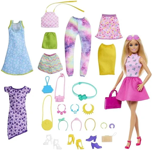 Vista 2 de Barbie Mattel HKB07 Fashion Collection Caja Grande Muñeca Muñeca