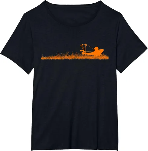 Vista 31 de Camiseta de accesorios de caza con arco de arcos con arco de ciervo mule de alce Negro
