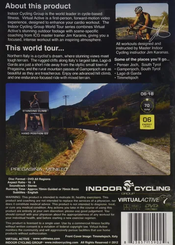 Vista 2 de Indoor Cycling Group World Tour Northern Italy DVD