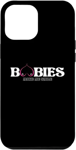 Vista 30 de iPhone 11 Funny Boobies Make Me Smiles Funda de humor para adultos