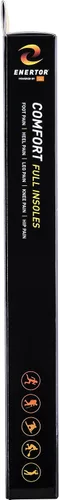 Vista 5 de Enertor Plantilla cómoda de longitud completa, talla 4/6, Negro