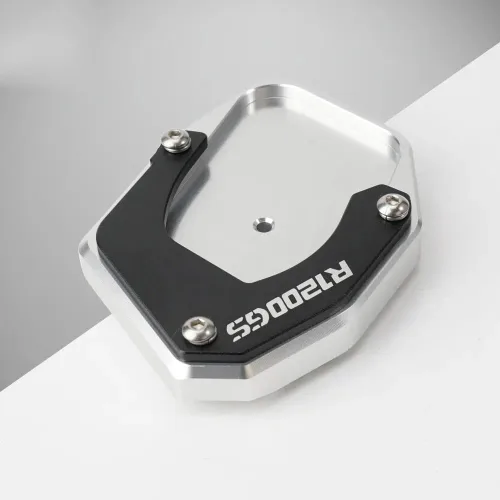Vista 3 de Almohadilla lateral para motocicleta, accesorios de motocicleta, soporte lateral, ampliador, placa de extensión para B&MW R 1200 GS 2007-2012 R 1200