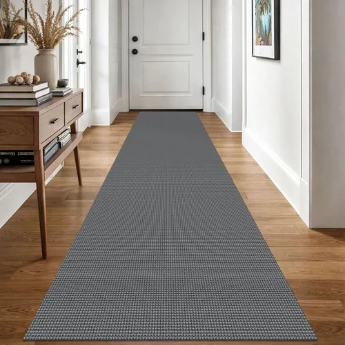 Vista 15 de EARTHALL Alfombra tejida de 2 x 3 pies, lavable para entrada, alfombra trenzada antideslizante, alfombra para puerta interior y exterior, alfombra