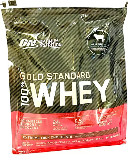 Vista 10 de Optimum Nutrition 100 Whey Gold Standard Whey Protein - Chocolate Malt 5.15 lb