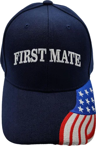 Vista 3 de Captain First Mate Crew Arch - Gorras de béisbol