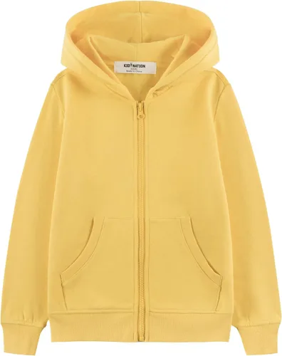 Vista 13 de Kid Nation Sudadera con capucha para niños o niñas de 4 a 12 años Negro