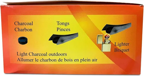 Vista 8 de Pastillas de carbón Sunlight® para incienso – Pastillas de carbón de encendido rápido – Discos de carbón ligeros – Rollos de quemador de resina
