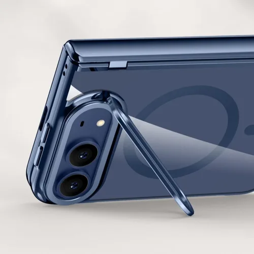 Vista 4 de Funda transparente compatible con iPhone Duo (negro)