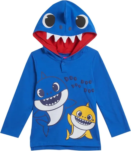 Vista 2 de Pinkfong Conjunto de sudadera con capucha y pantalón deportivo de Baby Shark