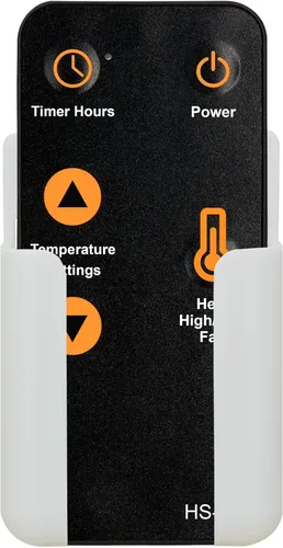 Vista 3 de Compatible con estufa eléctrica de sobretensión de calor, calentador de estufa eléctrica de control remoto por infrarrojos, torre de alimentación