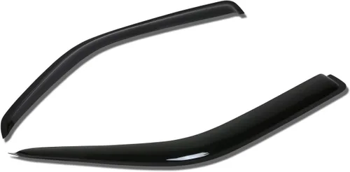 Vista 24 de Auto Dynasty 2 piezas viseras de ventana con cinta adhesiva protector de lluvia compatible con Dodge Stratus Chrysler Sebring 2001-2005 Cupé de 2