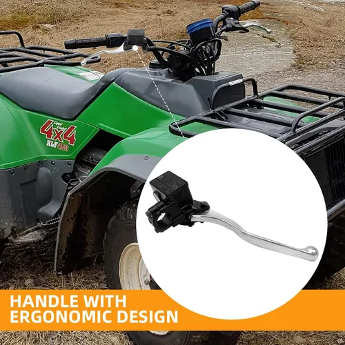 Vista 6 de Cilindro maestro de freno delantero derecho para Kawasaki Bayou 300 400 Lakota 300 Mojave 250 Prairie 300 400 KLF300 KLF400 KEF300 KSF250 KVF300