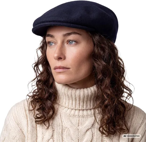 Vista 2 de Kangol Tropic Marl 504 – 7026bc – de los hombres, color azul marino Azul oscuro