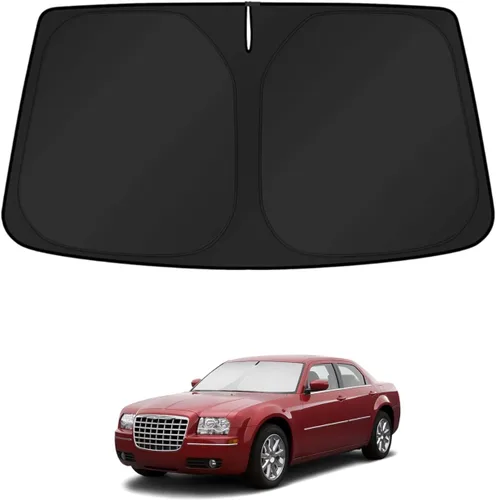 Vista 278 de KUST - Parasol plegable para parabrisas para BMW X1 E84, accesorios 2011 2012 2013 2014 2015, protector de visera de sol ajustable que bloquea