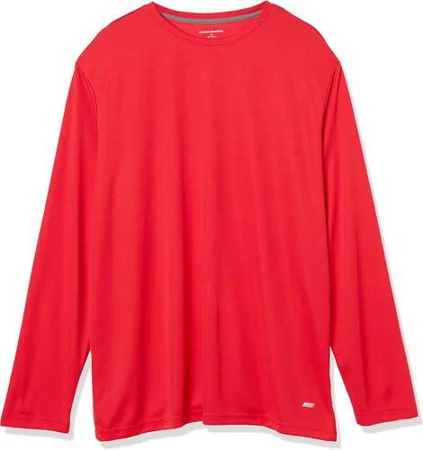 Vista 6 de Tienda Essentials Camiseta Performance Tech de manga larga para hombre