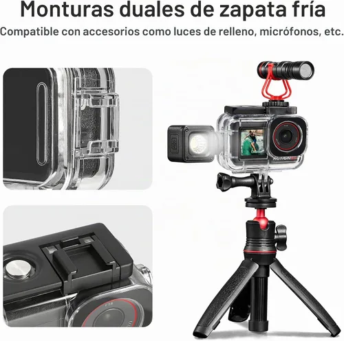 Vista 8 de Kit de filtro de buceo FitStill para DJI OSMO Action 5 Pro/4/3