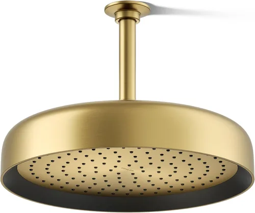 Vista 20 de KOHLER 26291-G-BL Statement™ Cabezal de lluvia redondo de 12" de una sola función, 1.75 gpm, negro mate