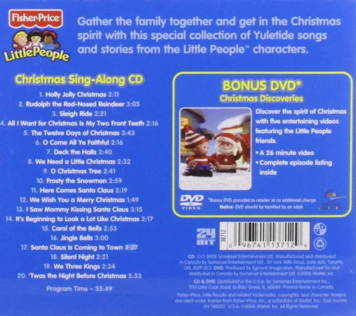 Vista 2 de Fisher Price Little People- Christmas Sing-Along