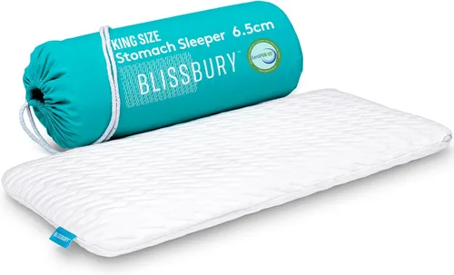 Vista 17 de BLISSBURY Almohada súper fina de 2.2 pulgadas para dormir, almohada plana de espuma viscoelástica premium fría al tacto para dormir boca abajo