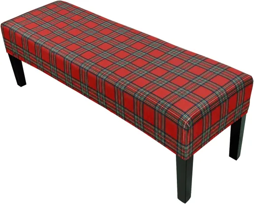 Vista 17 de SearchI Funda para Banco de Comedor, Fundas Largas Elásticas y Lavables para Asiento de Banco, Funda Rectangular para Banco de Mesa de Comedor