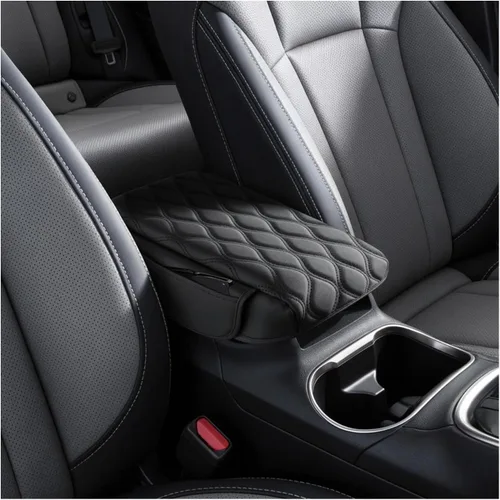 Vista 29 de Autorder Funda de consola central para Chevy Silverado/GMC Sierra 1500 2500 3500 2014-2018, accesorios funda para reposabrazos antiarañazos