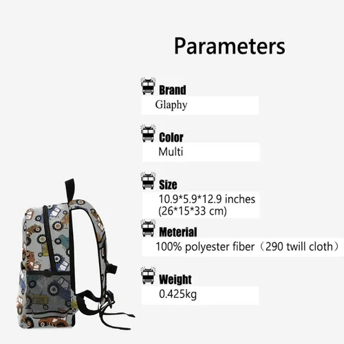 Vista 2 de Mochilas para niños, TRACTOR, Mochilas Daypack