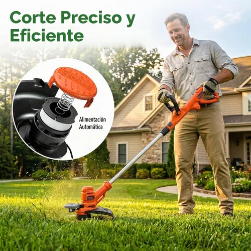 Vista 5 de GreatBuddy Paquete de 3 cuerdas AF-100 compatibles con la línea de recortadora de cuerdas Black Decker Wacker, 30 pies, 0.065 pulgadas