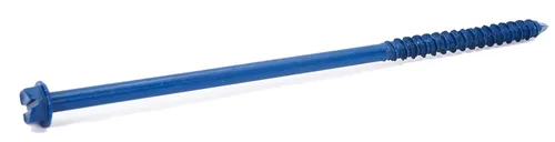 Vista 20 de Anclaje de tornillo de hormigón con cabeza hexagonal de 1/4 x 1-1/4 pulgadas con broca para anclar a mampostería, bloque o ladrillo (100 por caja)
