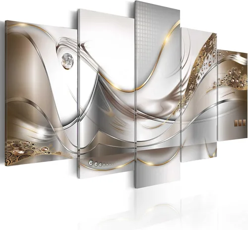 Vista 34 de Lienzo decorativo con impresión artística de diseño de orquídea de Artgeist Orquídea #01