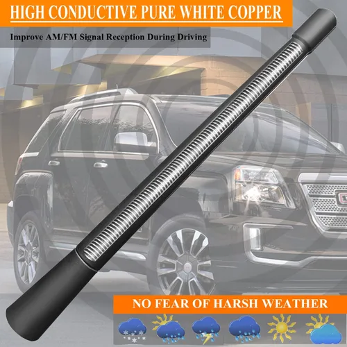 Vista 5 de Reemplazo de antena de 7 pulgadas para GMC Terrain (2010-2018)