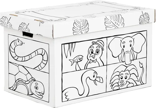 Vista 4 de Bankers Box Color en caja de juguetes de animales