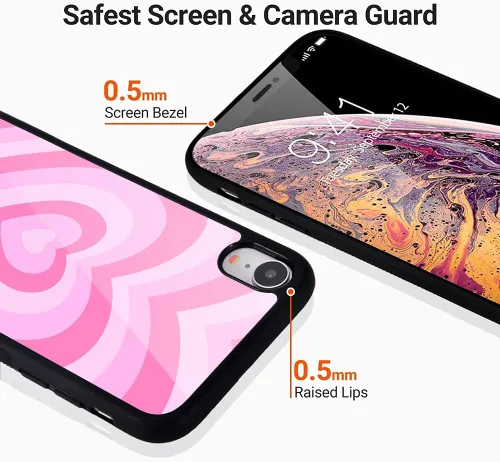 Vista 4 de Carcasas protectoras para iPhone 6 / 6s, hechas de poliuretano termoplástico suave y parte trasera dura, resistentes a los arañazos y a prueba